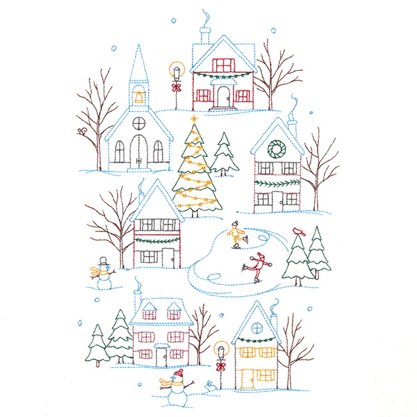 Snowy Christmas Village - Image 5