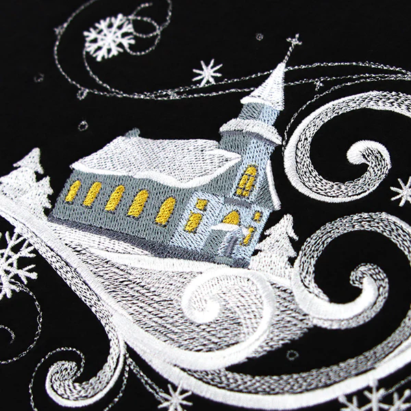 Snowy Dreams Church Scene - Image 6