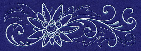 Snowy Edelweiss Border Filigree - Image 3