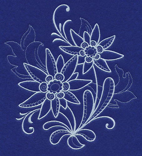 Snowy Edelweiss Filigree - Image 2