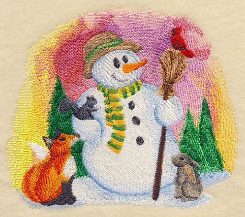 Snowy Wonderland in Watercolor - Image 2