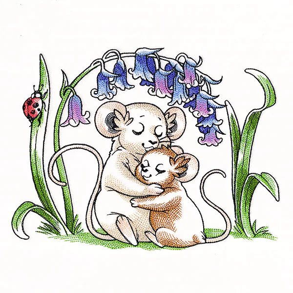 Snuggling Mice - Image 4