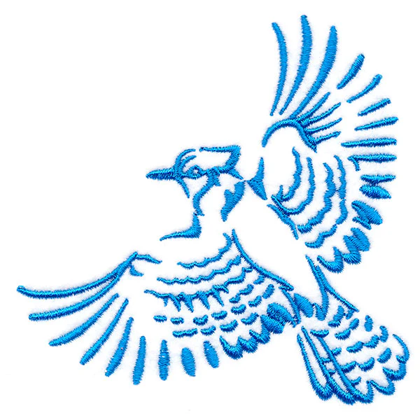 Soaring Blue Jay in Flight - Image 5