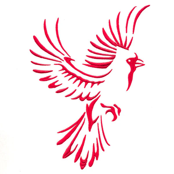 Soaring Cardinal in Flight - Image 5