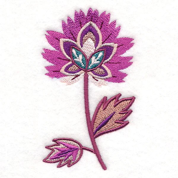 Soft and Sophisticated Jacobean Flower - Image 3