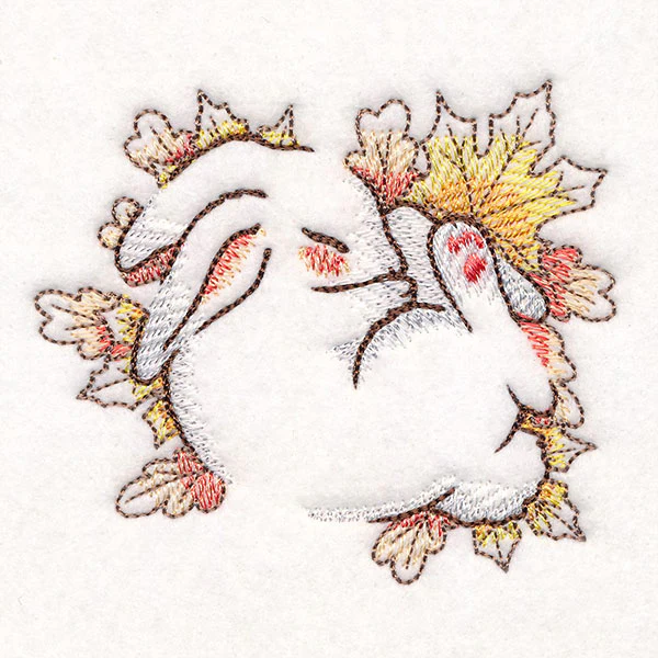 Soft Sleepy Autumn Bunny - Image 10