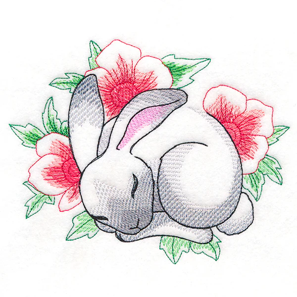 Soft Sleepy Christmas Bunny - Image 2