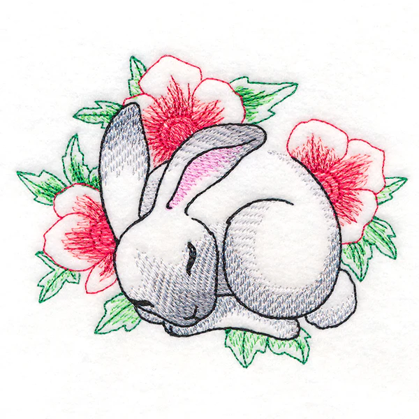 Soft Sleepy Christmas Bunny - Image 4