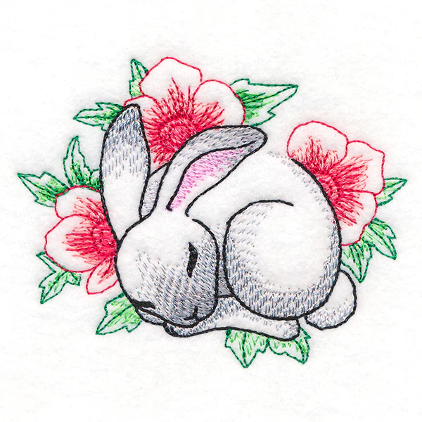 Soft Sleepy Christmas Bunny - Image 5