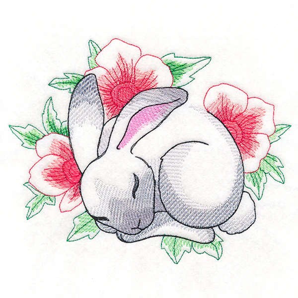 Soft Sleepy Christmas Bunny - Image 6