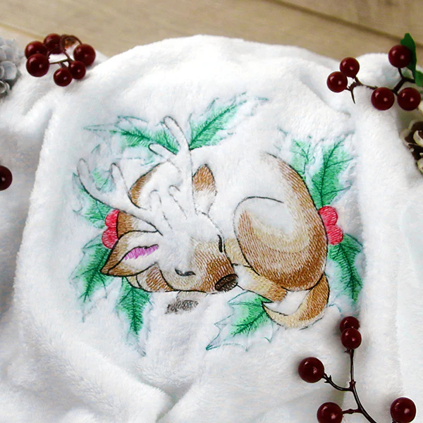 Soft Sleepy Christmas Reindeer - Image 4