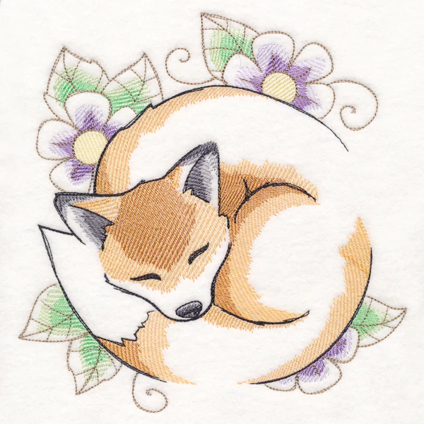 Soft Sleepy Fox - Image 6