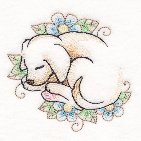 Soft Sleepy Puppy - Image 5