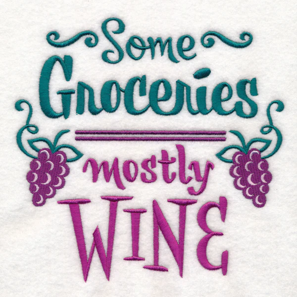 Some Groceries Mostly Wine - Image 2
