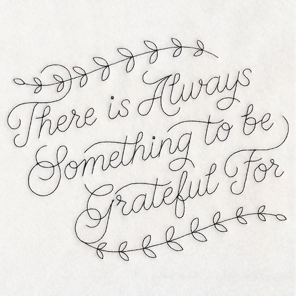 Something to Be Grateful For