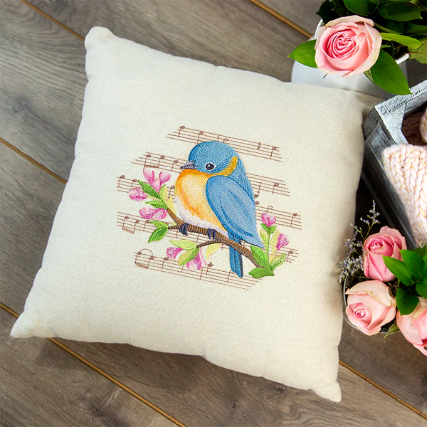 Songbird Bluebird in Watercolor - Image 9