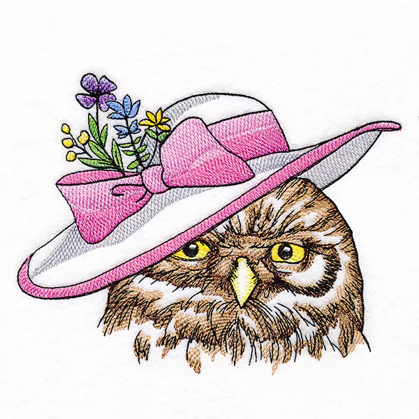 Southern Belle Sun Hat Owl - Image 2