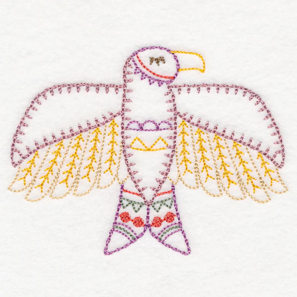 Southwestern Animals - Hawk (Vintage) - Image 4