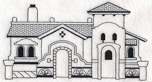 Spanish Colonial (Blackwork) - Image 4