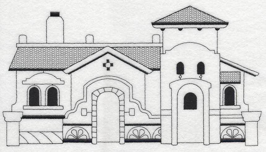 Spanish Colonial (Blackwork) - Image 5