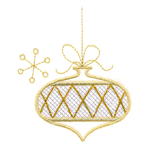 Sparkling and Fancy Ornament Accent - Image 3