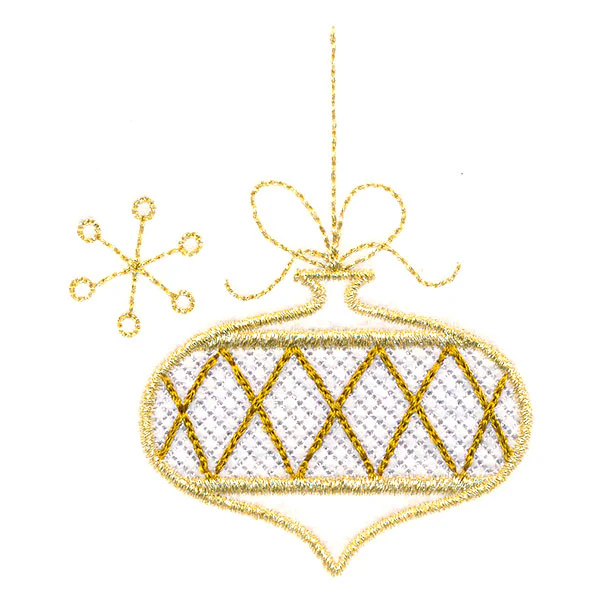 Sparkling and Fancy Ornament Accent - Image 4