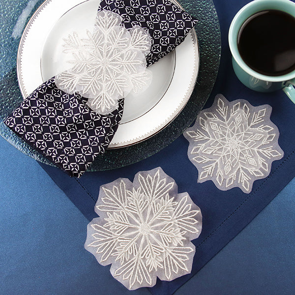 Sparkling Snowflake (Organza) - Image 6