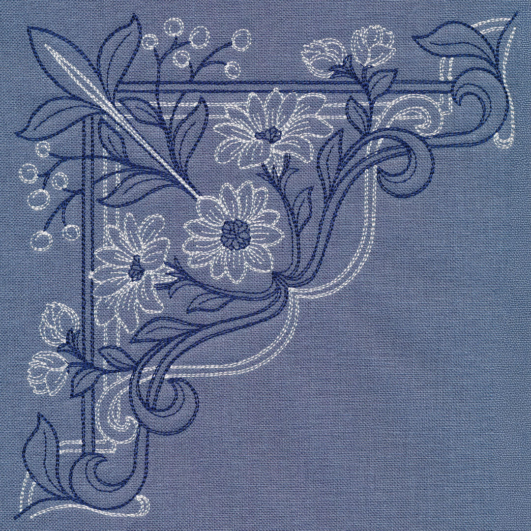 Sparrow & Flowers Pillow Pair - Image 51