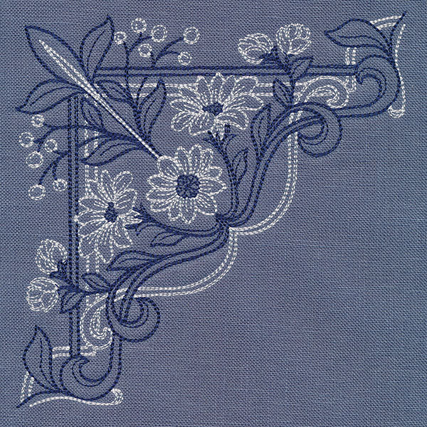 Sparrow & Flowers Pillow Pair - Image 61