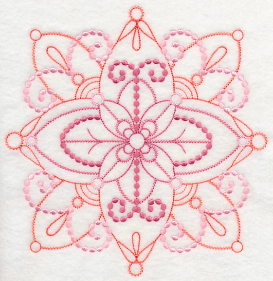 Spectacular Medallion Square (Candlewicking)