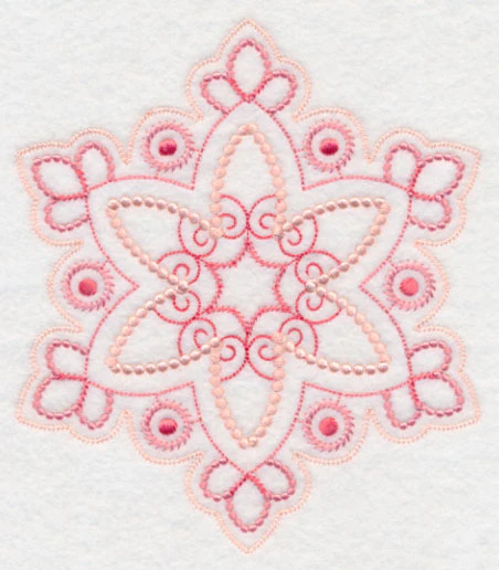 Spectacular Snowflake Fancy (Candlewicking) - Image 2