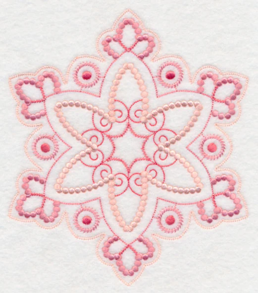 Spectacular Snowflake Fancy (Candlewicking) - Image 5