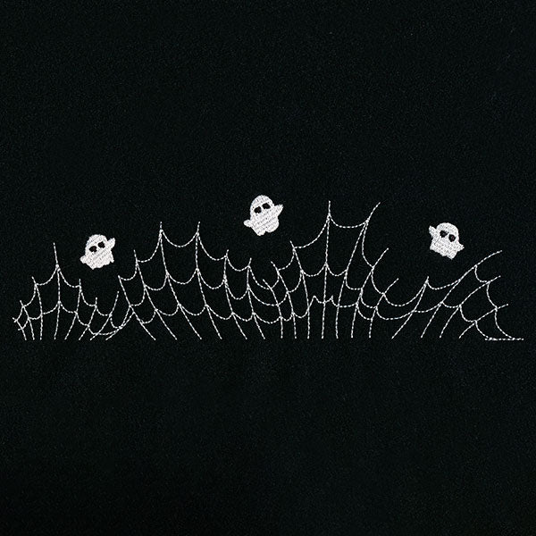 Spiderwebs & Ghosts Border - Image 3