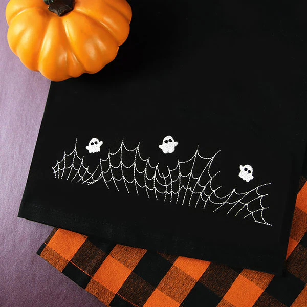 Spiderwebs & Ghosts Border - Image 6