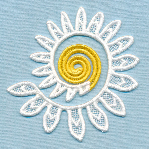 Spiral Daisy in 3D (Lace) - Image 6