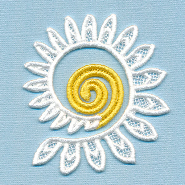 Spiral Daisy in 3D (Lace) - Image 8