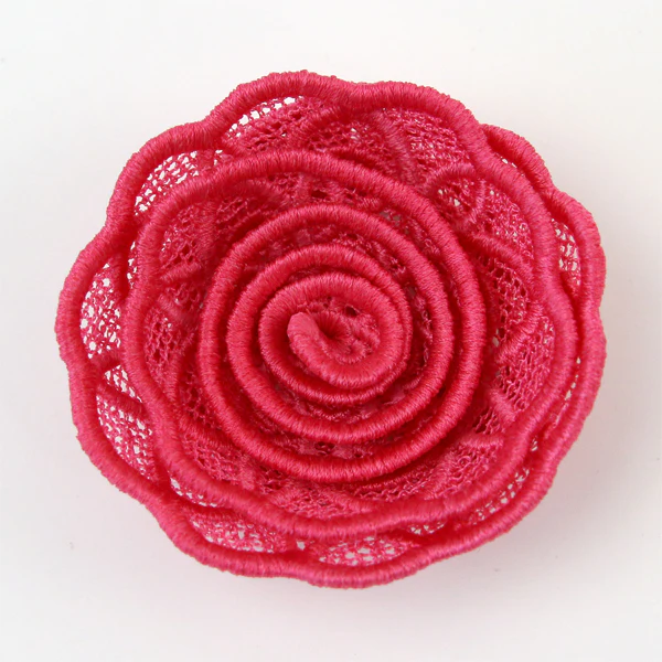 Spiral Flower in 3D (Lace) - Image 3