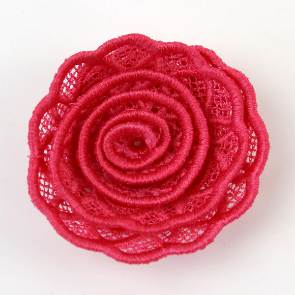 Spiral Flower in 3D (Lace) - Image 5