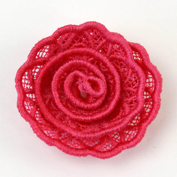 Spiral Flower in 3D (Lace) - Image 7