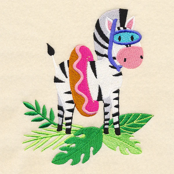 Splash 'n' Swim Zebra - Image 2