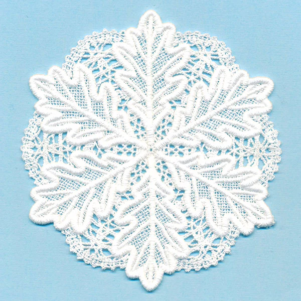 Splendid Oak Leaf Doily (Battenburg Lace) - Image 7