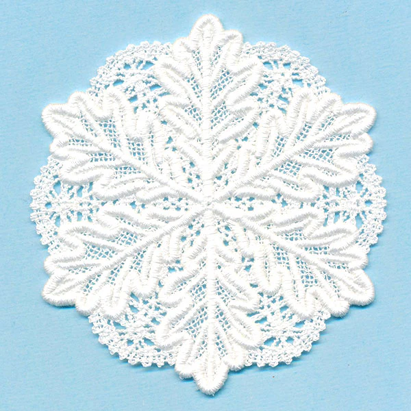 Splendid Oak Leaf Doily (Battenburg Lace) - Image 9
