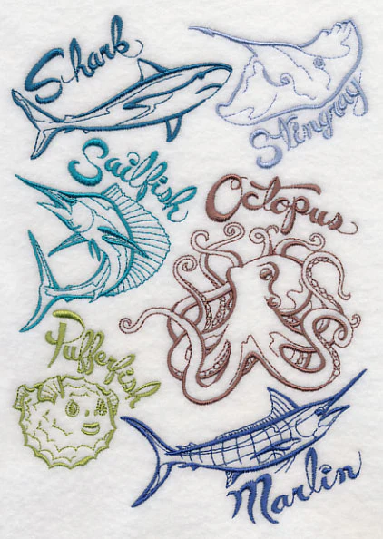 Splendid Sea Life Medley - Image 3