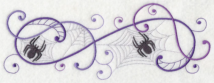 Spooky Spider Potpourri Border - Image 3