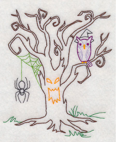Spooky Tree (Vintage) - Image 2