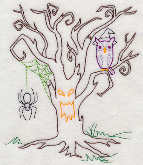 Spooky Tree (Vintage) - Image 5
