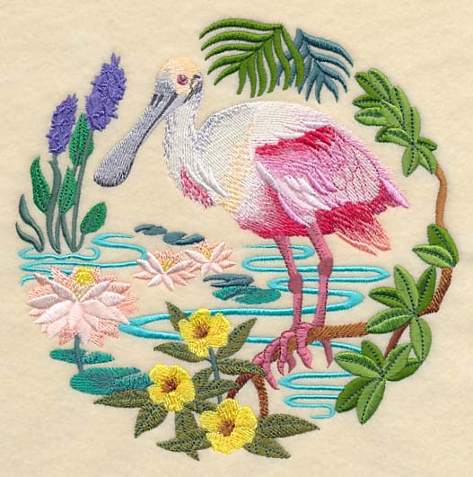 Spoonbill Scene - Image 3