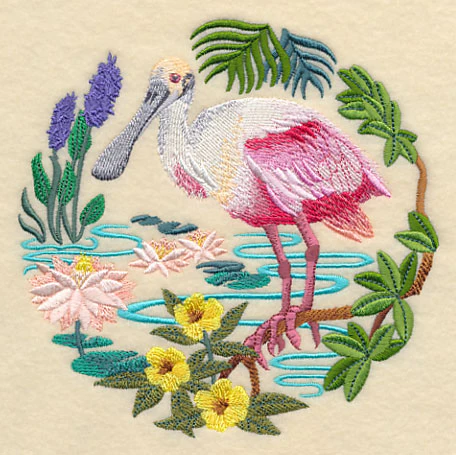 Spoonbill Scene - Image 4