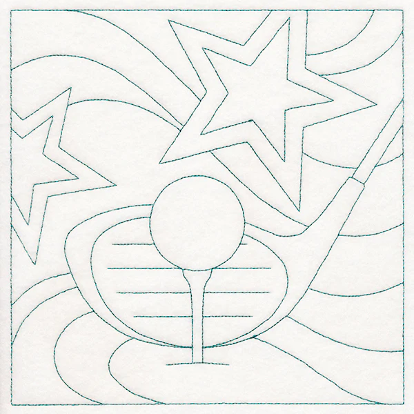 Sports Quilting - Golf (Double Run) - Image 6