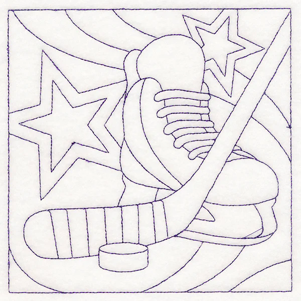 Sports Quilting - Hockey (Double Run) - Image 3